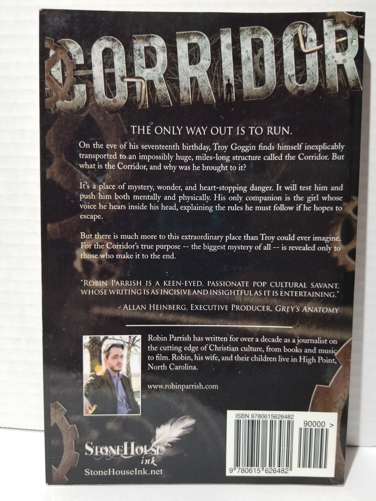Corridor (a MythWorks Novel) by Robin Parrish (2012, Trade Paperback)