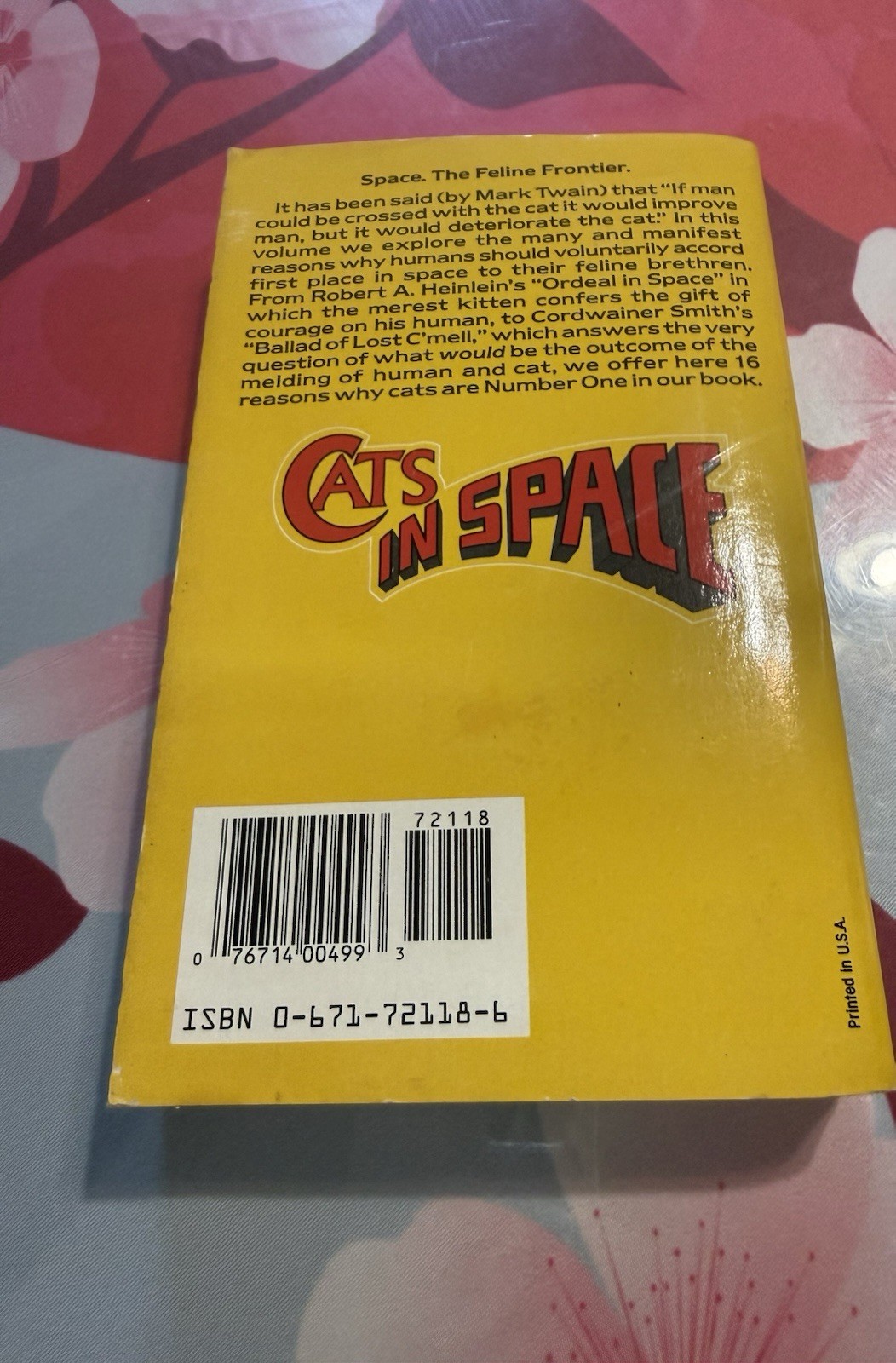 Cats in Space… and Other Places by Bill Fawcett – 1992 1st Baen Paperback.