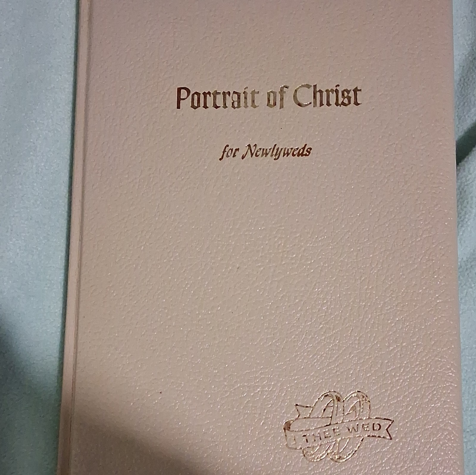 Portrait of Christ for Newlyweds Hardcover Faux Leather Bound Christianity