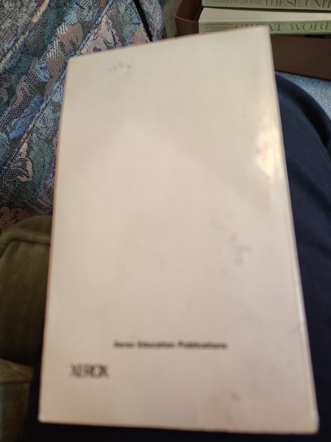 1973 The Day the World Went Away by Anne E. Schraff, Xerox Paperback Book