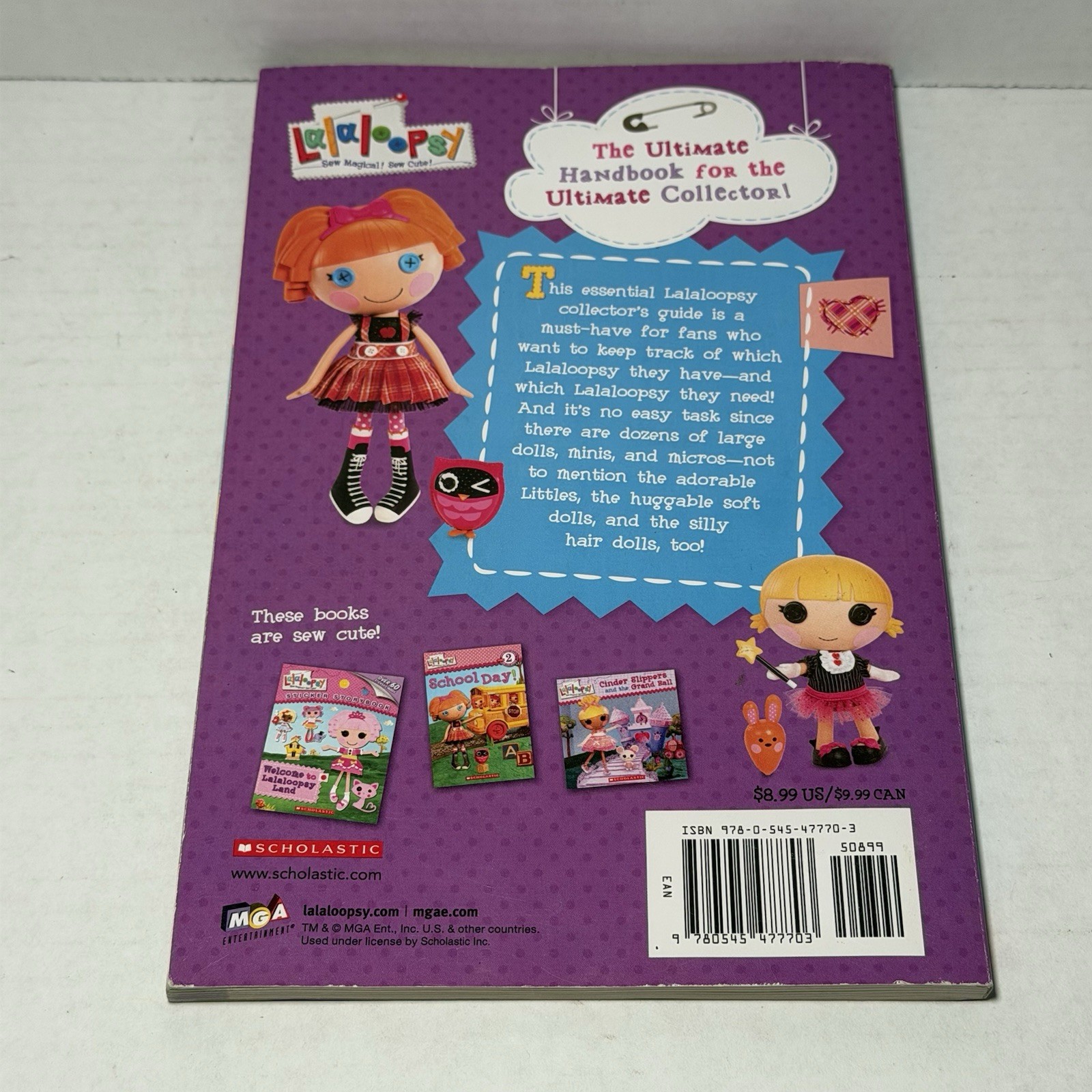 Lalaloopsy Ultimate Collectors Guide Book Paperback 2010s