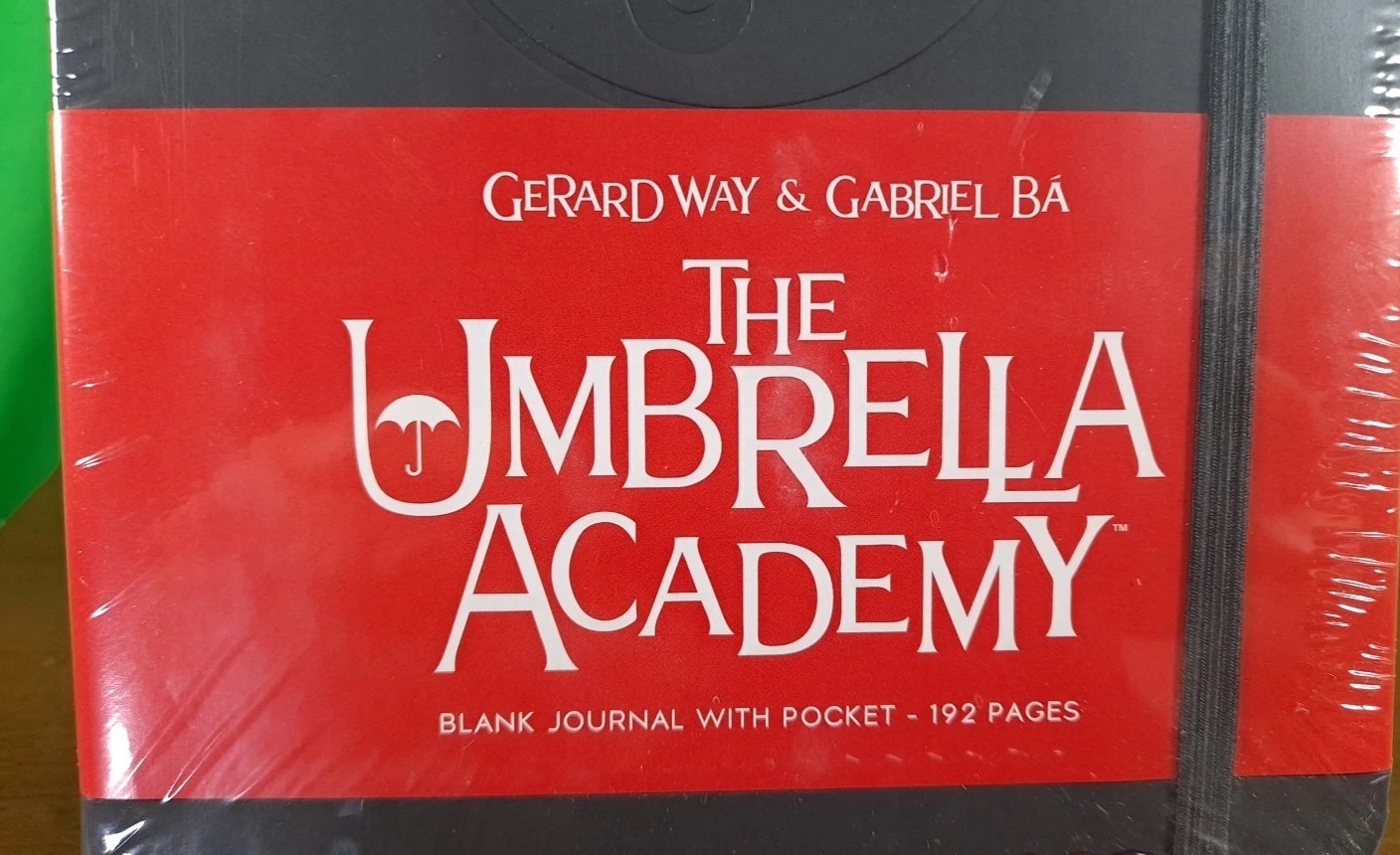 New “The Umbrella Academy” Blank Leather Bound Journal with Pocket 192 Pages
