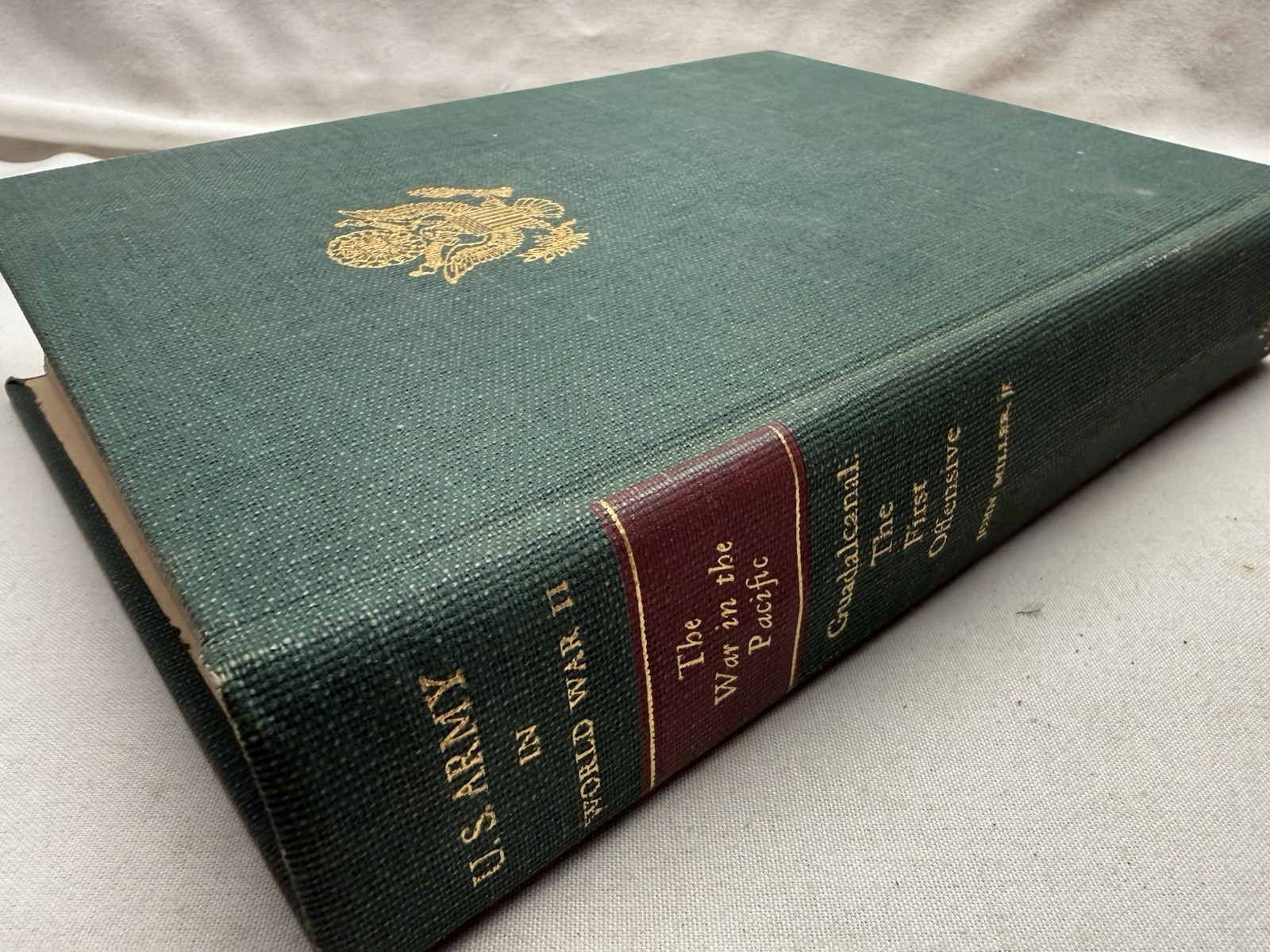U.S. Army World War II (Green 1949 HC Book) War In Pacific: Guadalcanal ~ Maps