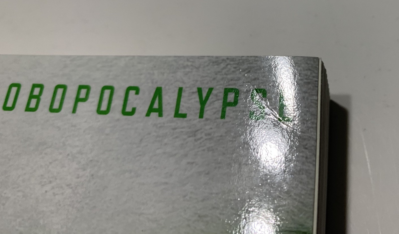 ROBOGENESIS Advance Galley Softcover—Daniel H. Wilson—new with shelf wear—ARC