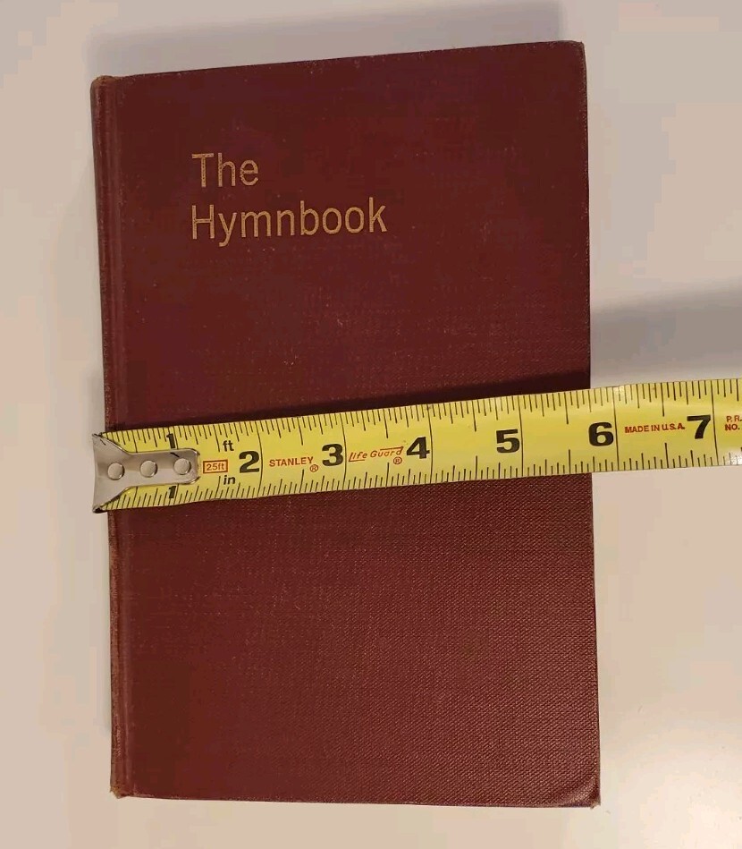 The Hymnbook Published By Presbyterian Church In The US 1952 Hardcover 576 Pages