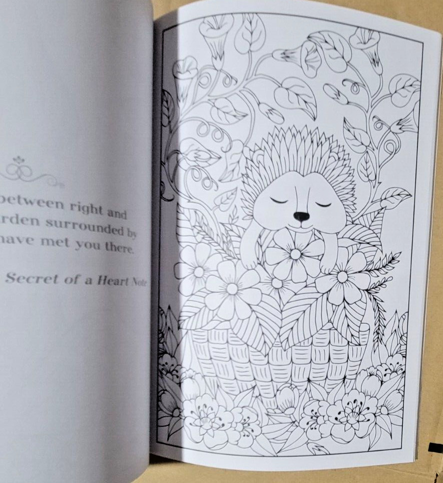COLORFUL ESCAPES -A Bouquet of Color! Vol. 24 – Adult Coloring Book- 47 Pages