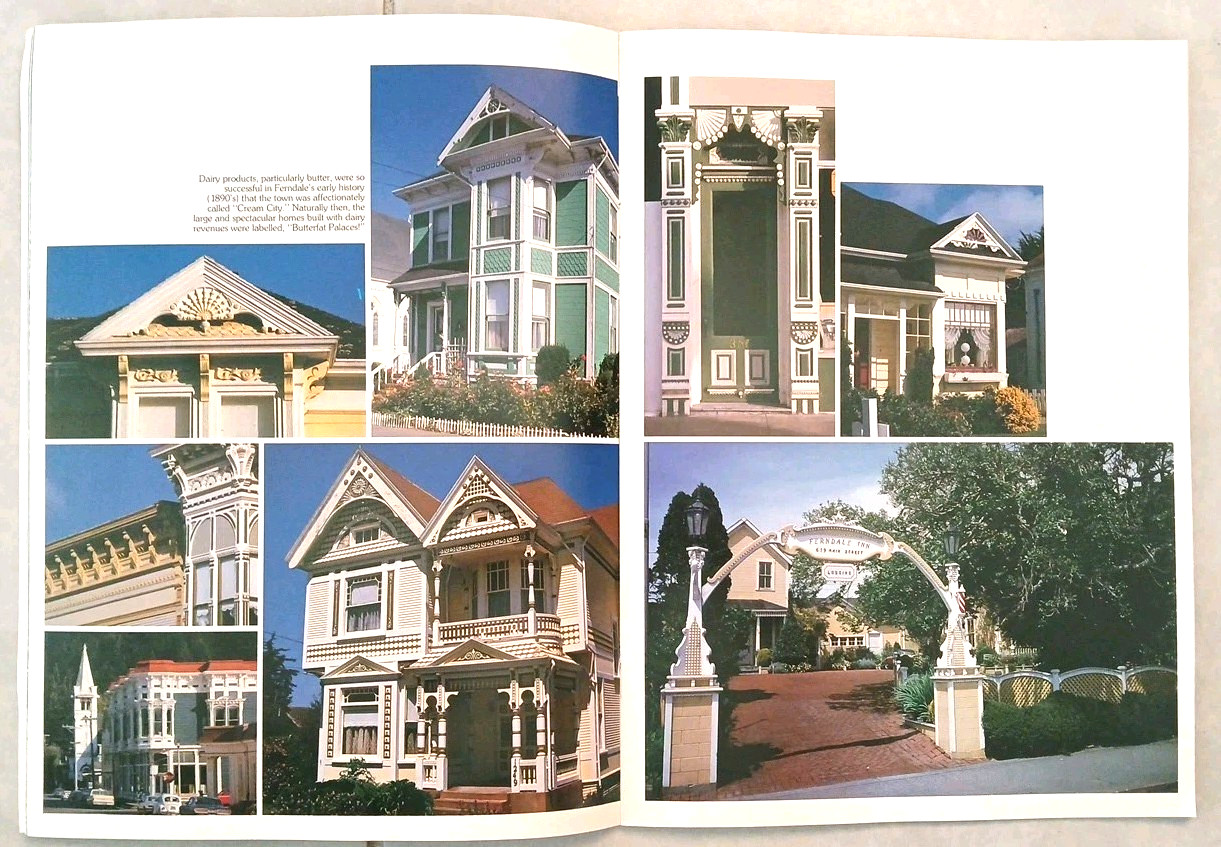Vtg 30+ Pages Complete Guide Victorian Ferndale Historical Landmark #883 1990 Ed
