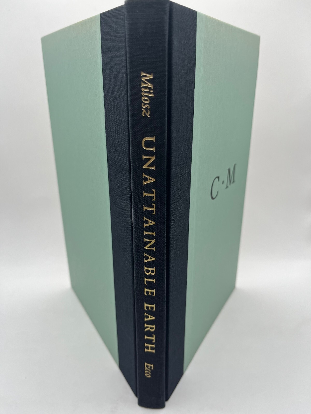 Czeslaw MILOSZ ~ SIGNED ~ Unattainable Earth, 1st Edition hardcover Robert Hass