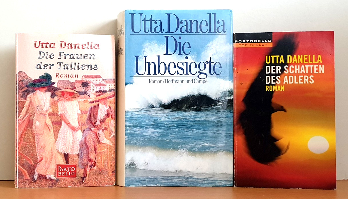 BUCHPAKET+LIEBE+ROMANTIK+6 BÜCHER+ROSAMUNDE PILCHER+UTTA DANELLA+TB+HC+BUNDLE