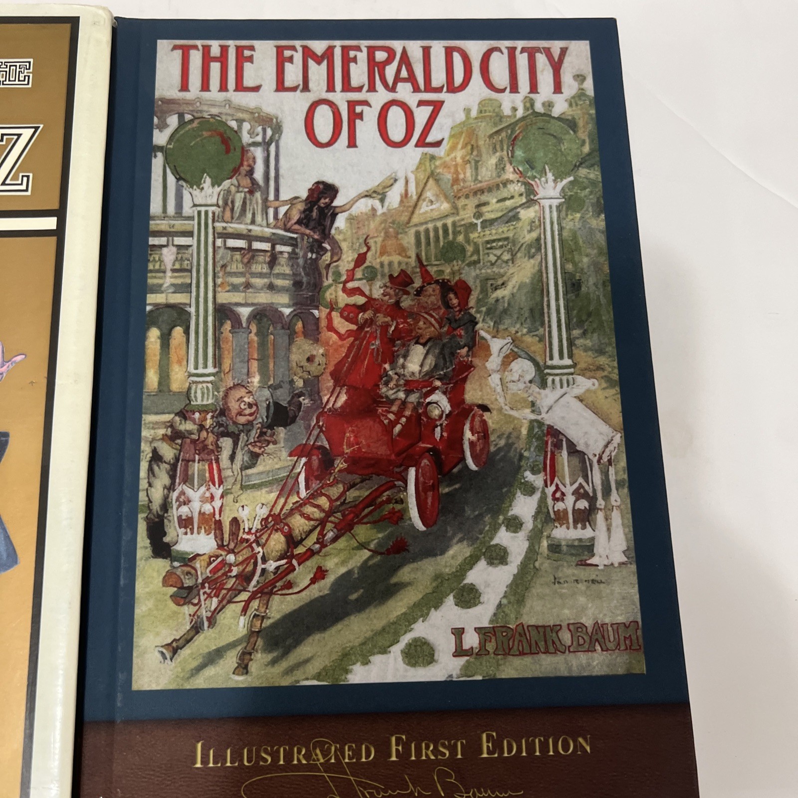 Lot of 6 L. Frank Baum OZ books: Ozma of OZ; Dorothy & The Wizard….. Hardcover