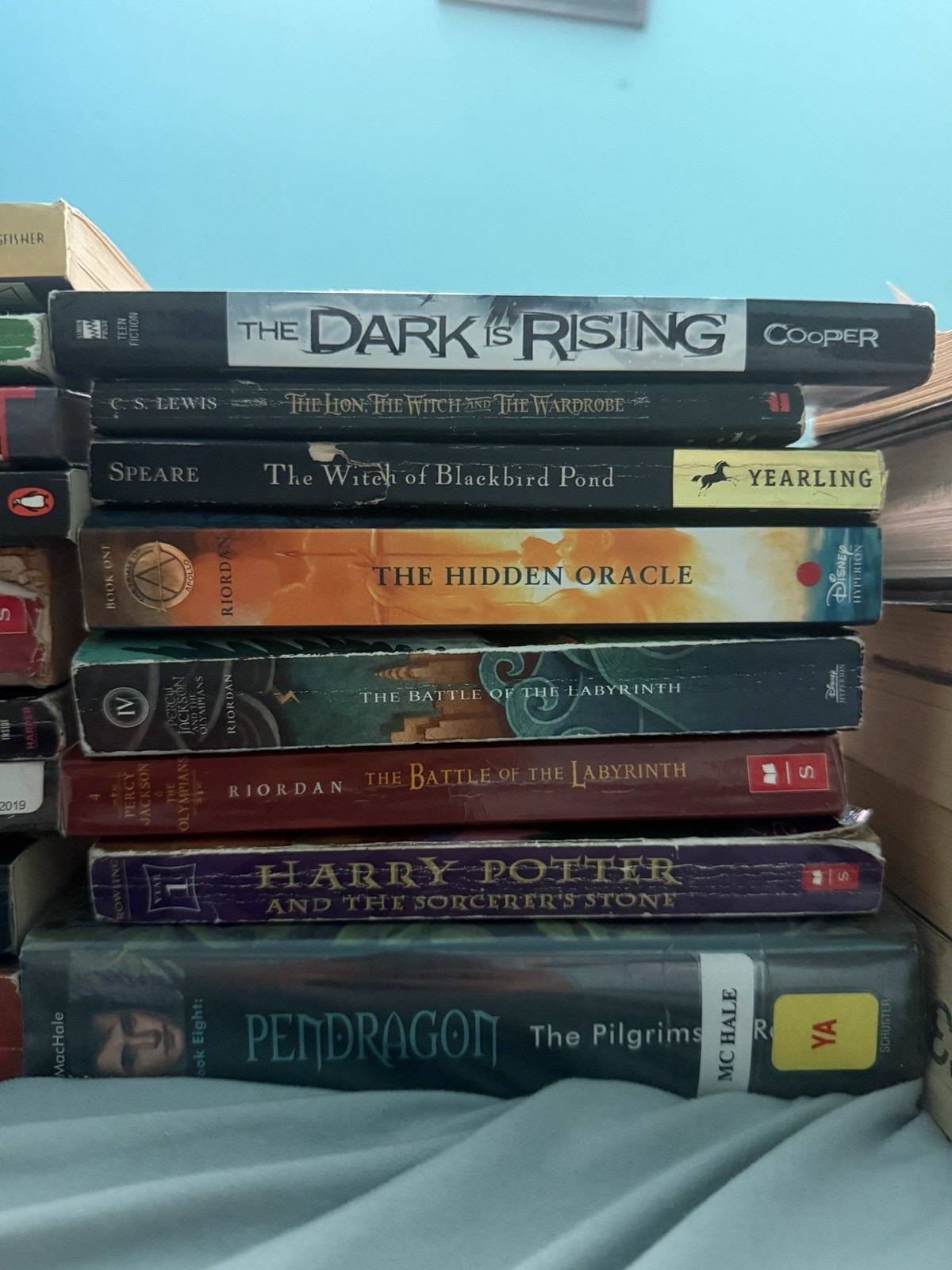 Mixed Fiction Book Lot – Fantasy & Young Adult, English, Mixed Format