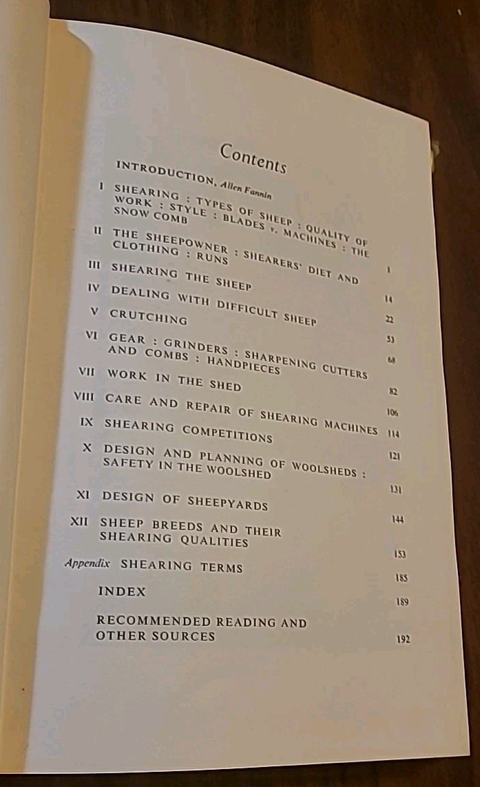 Wool Away : The Art and Technique of Shearing by Godfrey Bowen (Hardcover) RARE