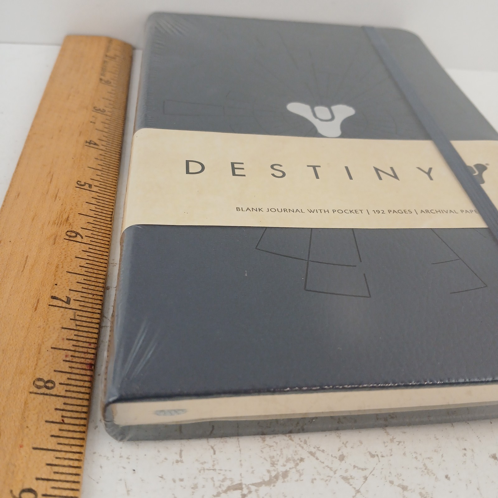 Destiny Blank Journal 192 Pages Archival Paper Notebook w/ Pocket – New Sealed
