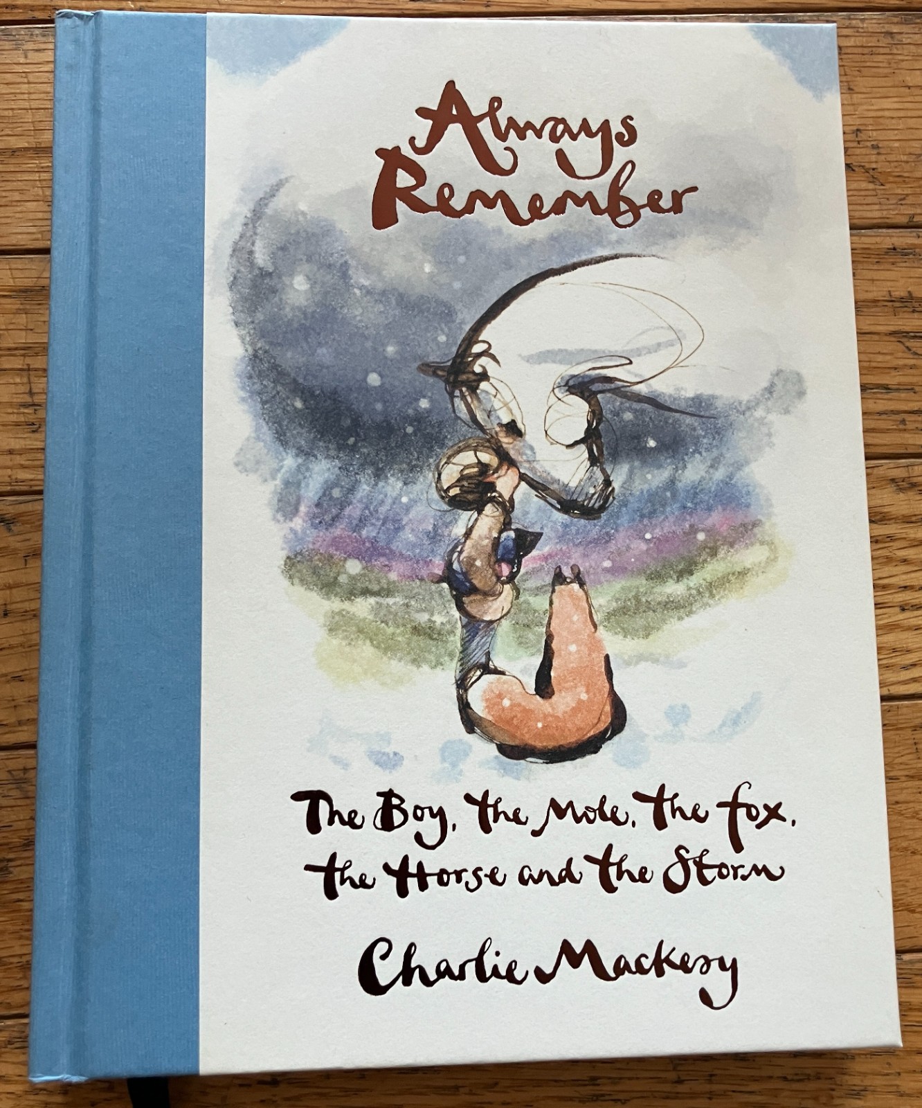 Always Remember The Boy The Mole The Fox And The Storm Charlie Mackesy Hardcover