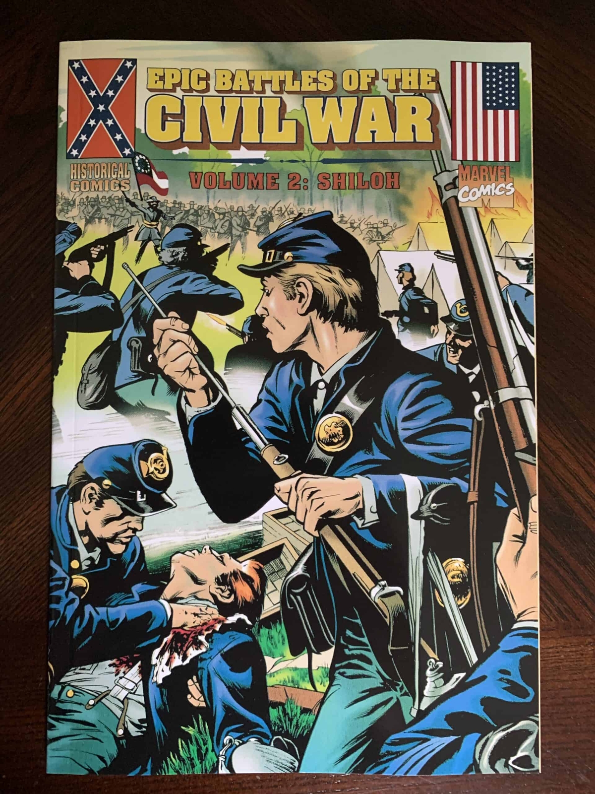 Epic Battles of The American Civil War Comic Book Series