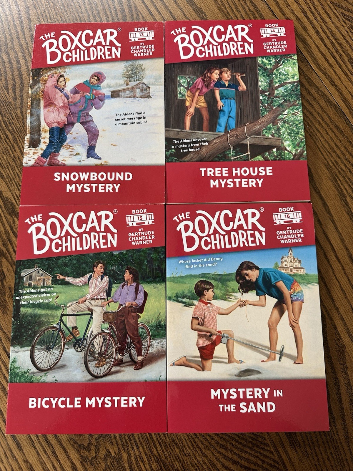 The Boxcar Children Mysteries Boxed Set 13-16 Gertrude Chandler