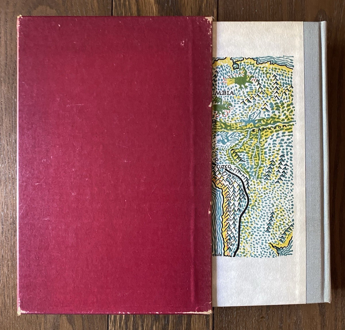 The Conquest of Peru 1957 William Prescott Heritage Press Harcover Slipcase