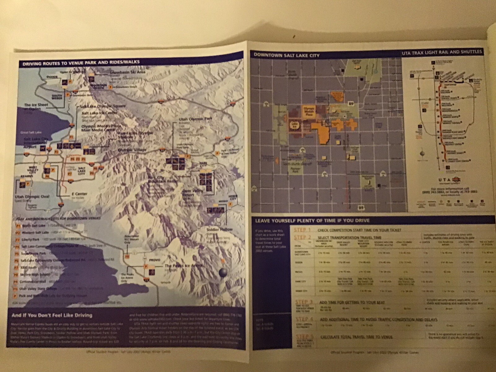 2002 Salt Lake Winter Games Olympic Program, 138 Pages Of Oly Info
