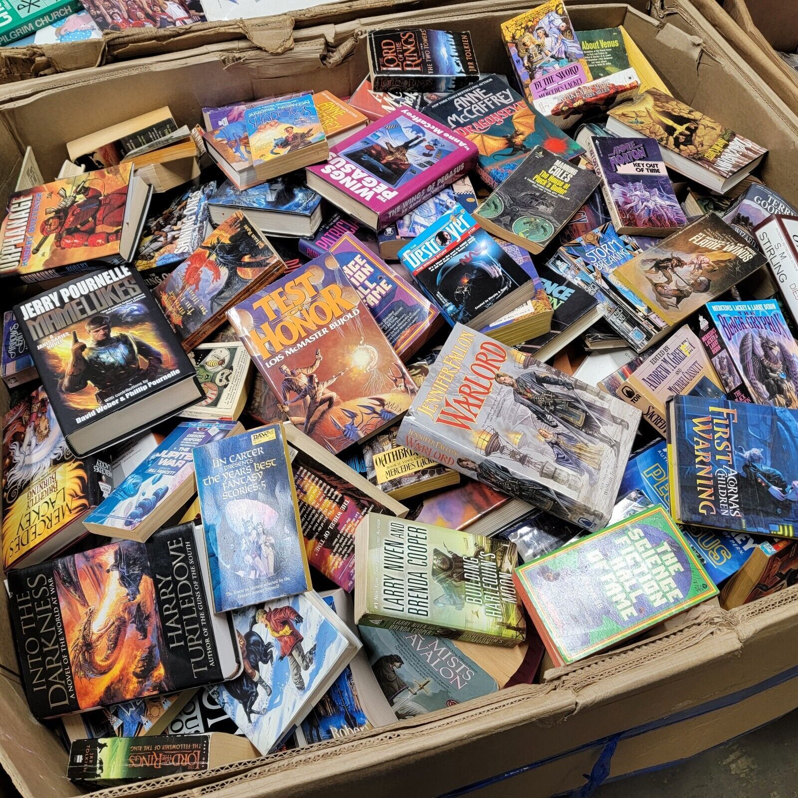 Books by Genre 20 LBS (Pounds) Box Value Lot Sorted Fiction/Nonfiction HB/PB SET