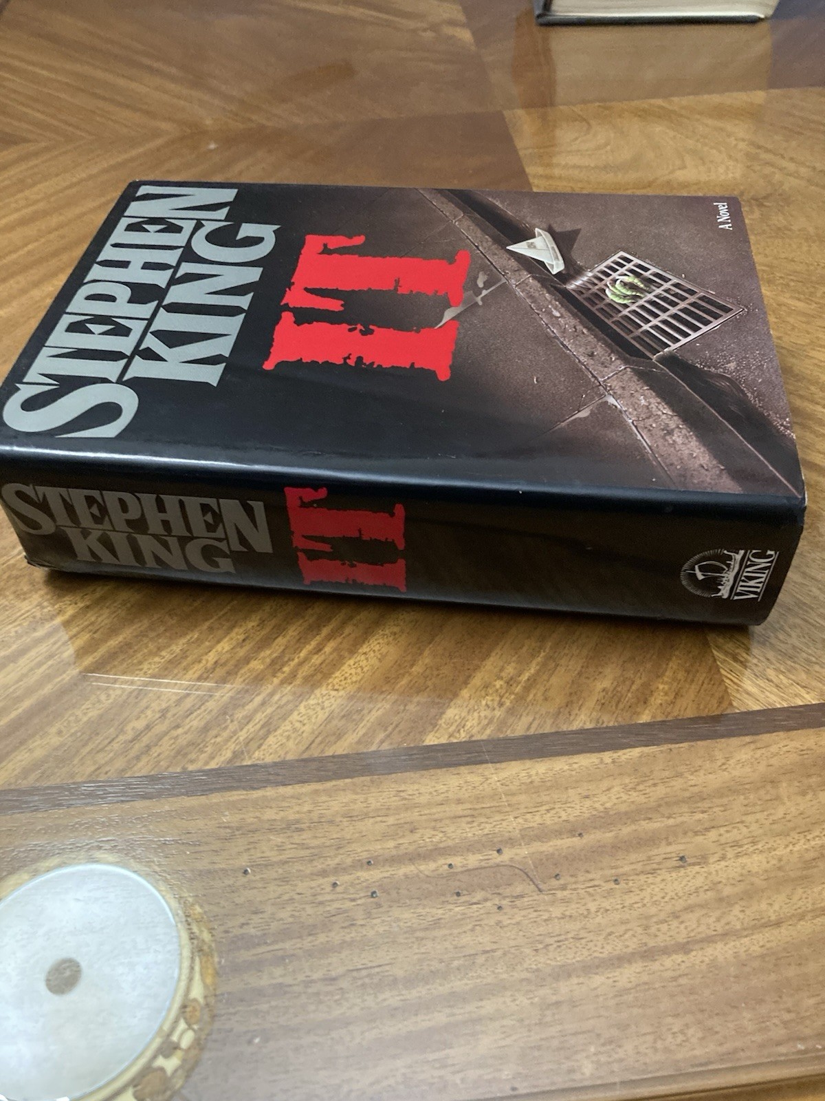 Stephen King It (1986) Hardcover Dust Jacket Viking Book Club Edition