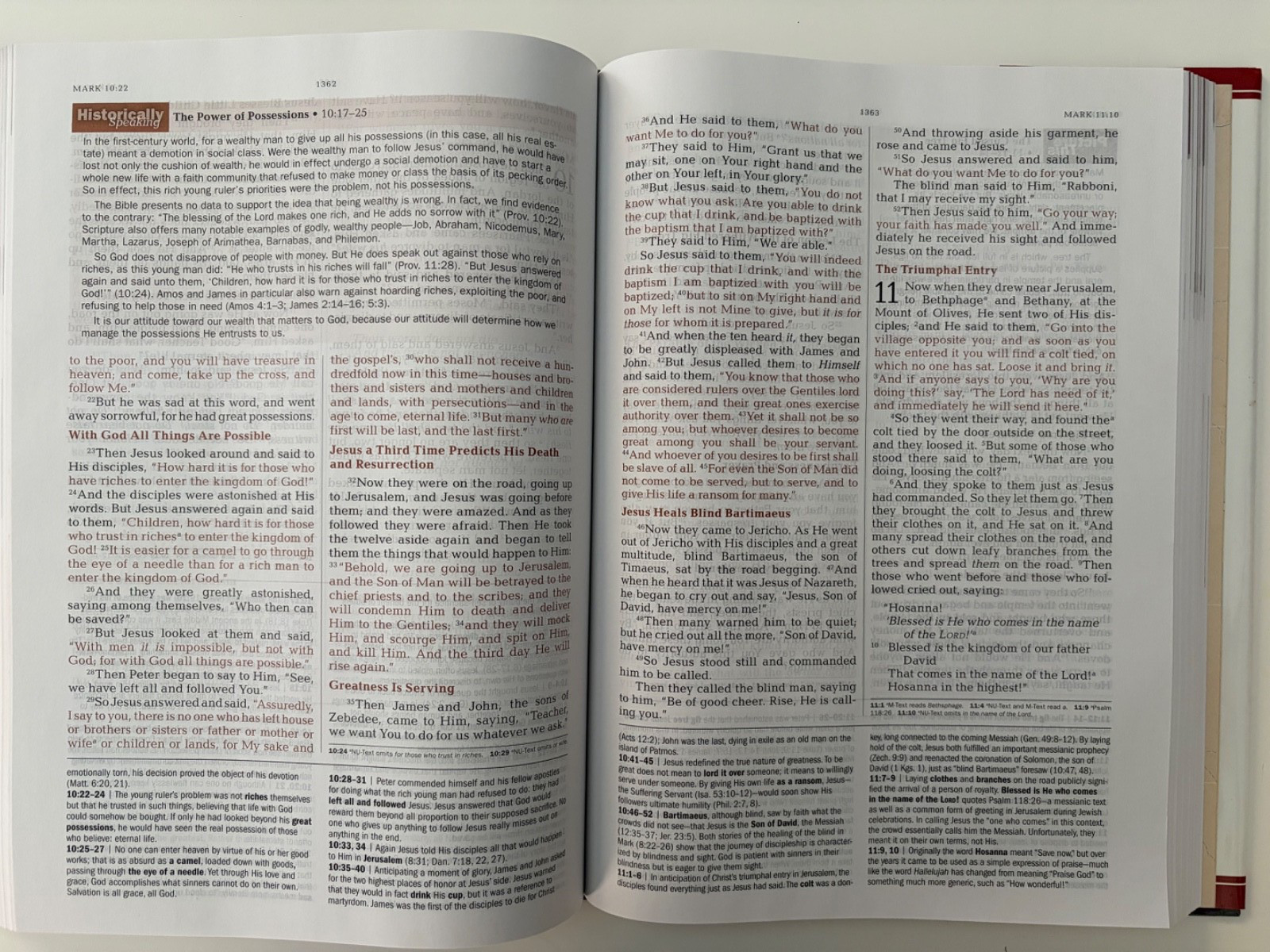 The Jeremiah Study Bible NKJV by Dr. David Jeremiah LARGE PRINT Hardcover w/ DJ