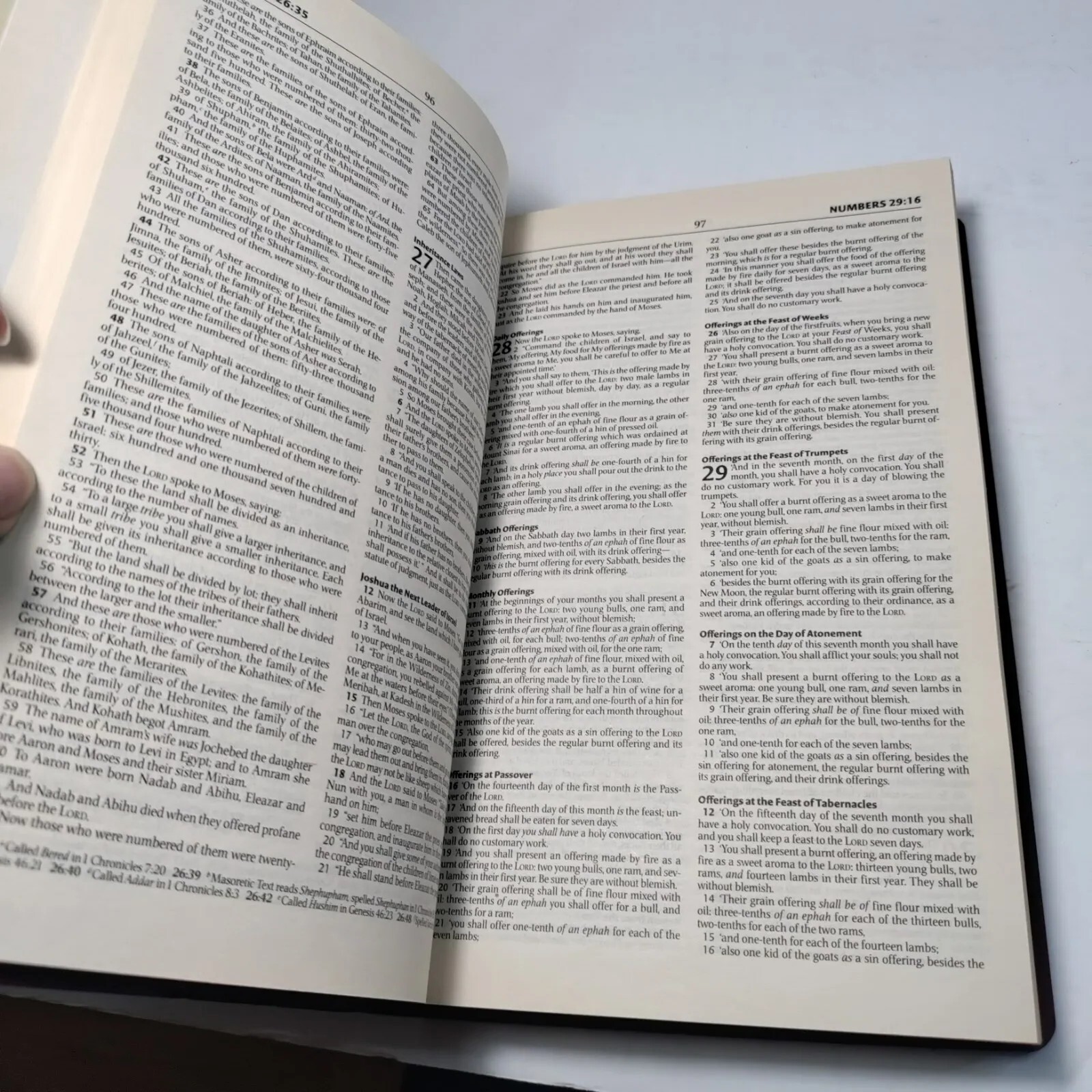 Holy Bible New King James Version Nelson 1982 Red Letter Version NKJV 1653BG