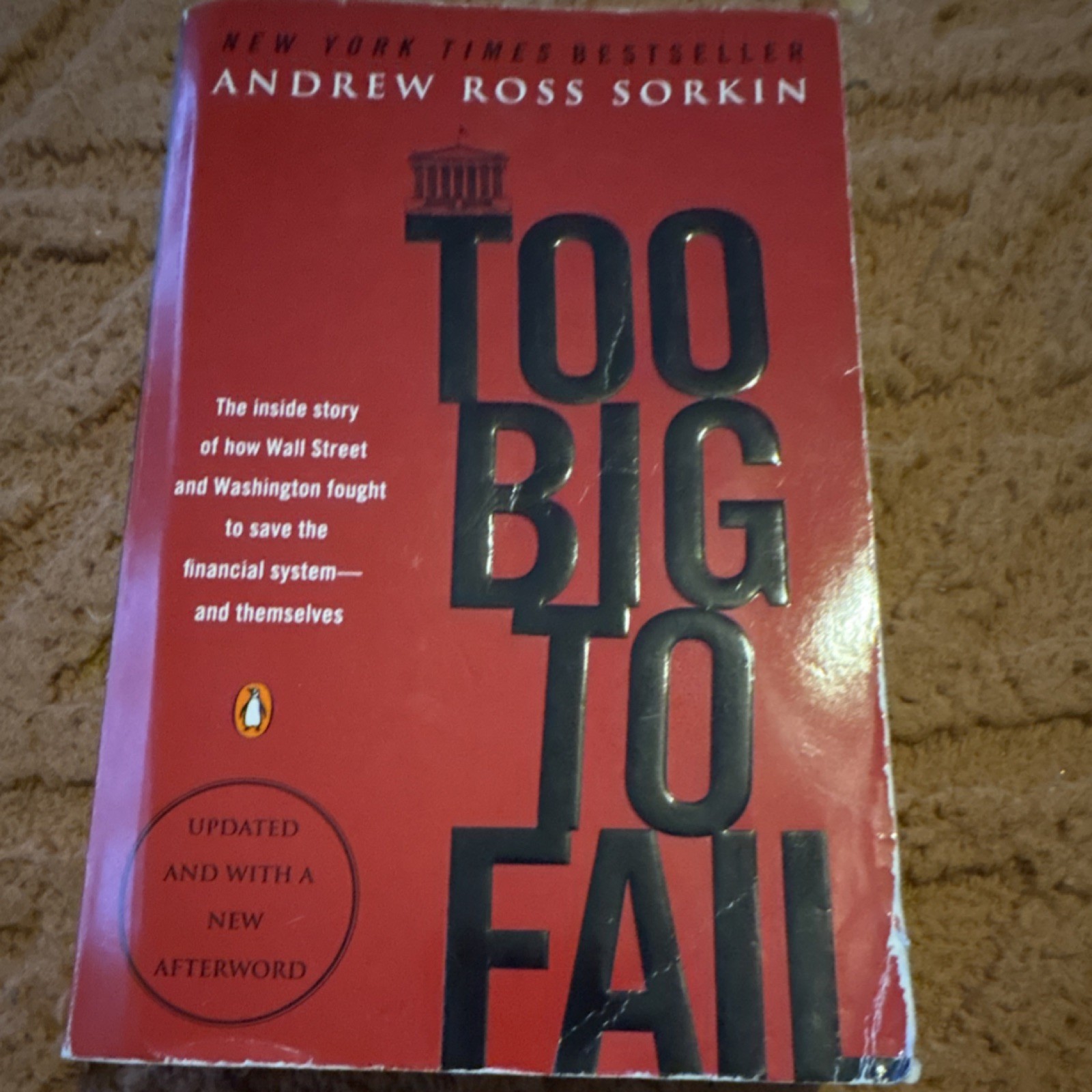 Andrew Ross Sorkin Too Big to Fail Updated Edition Uk-B Paperback Penguin 2010