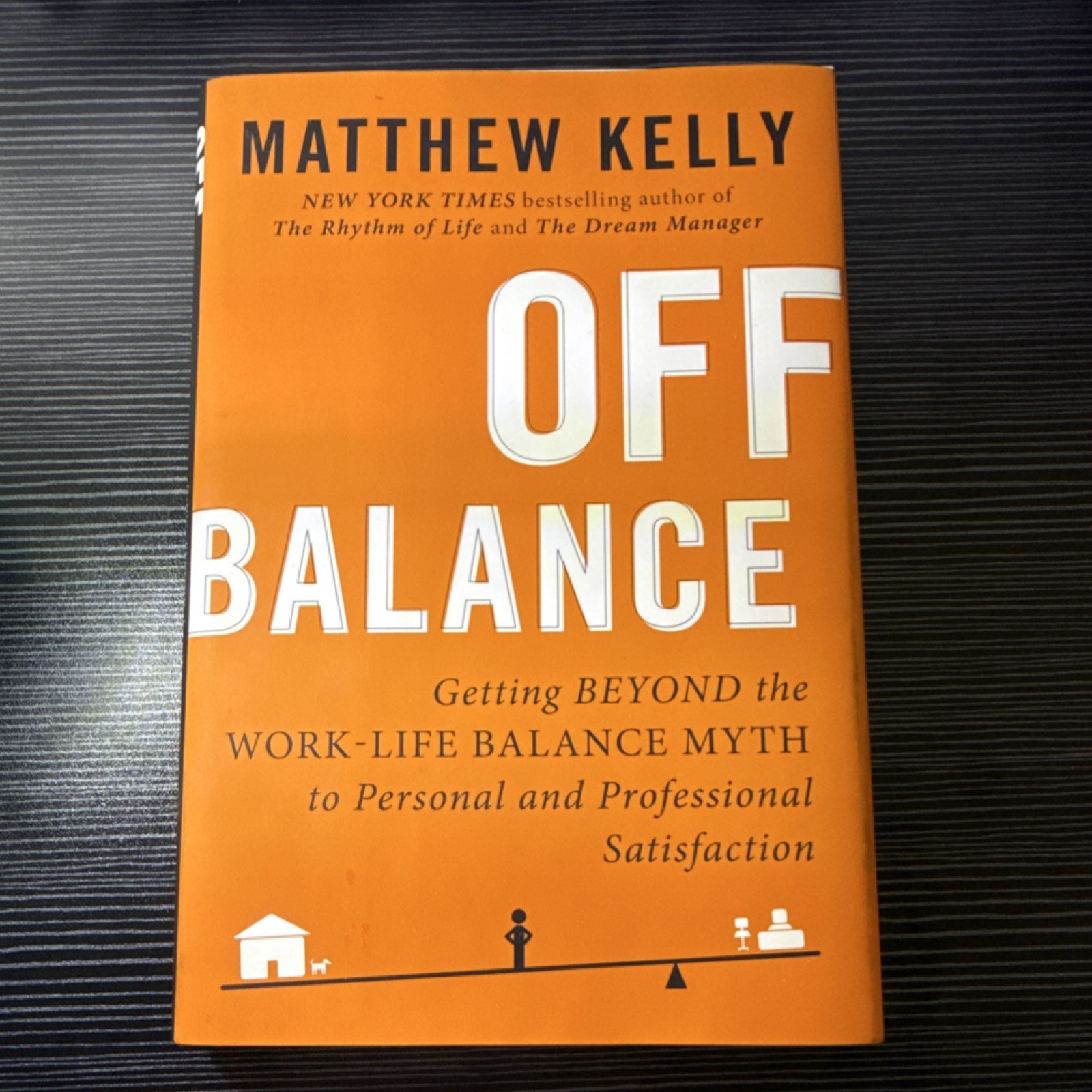 Off Balance by Matthew Kelly, 2011, Hardcover, Penguin, Self-Help, Business