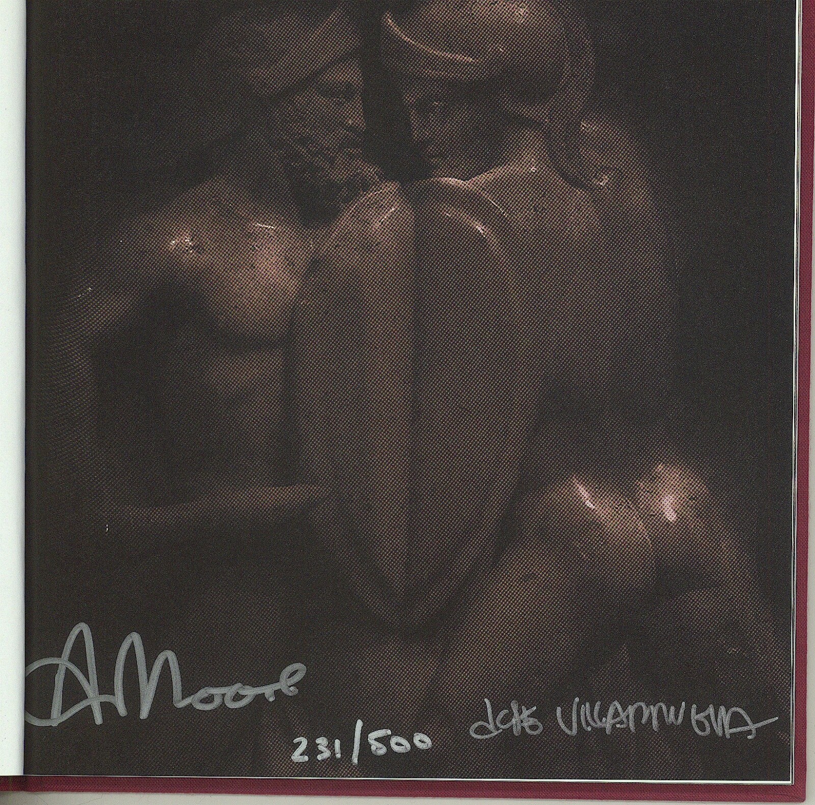 ALAN MOORE, MIRROR OF LOVE, signed and numbered by Alan Moore & Jose Villarrubia