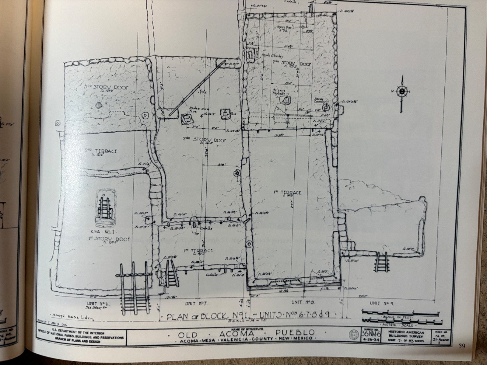 Architecture of Acoma Pueblo : The 1934 Historic American Buildings Survey 1986
