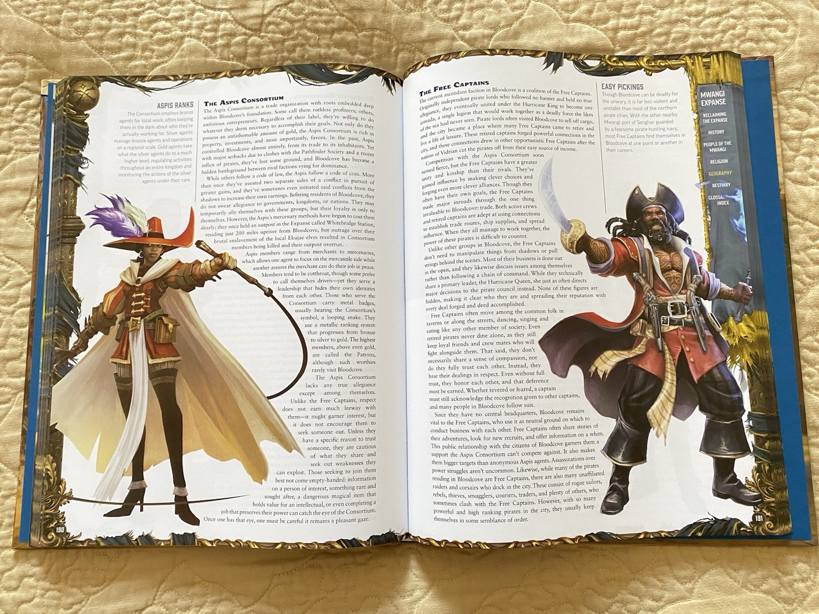 Pathfinder 2E: Lost Omens: The Mwangi Expanse Hardcover Book 2nd Edition TTRPG