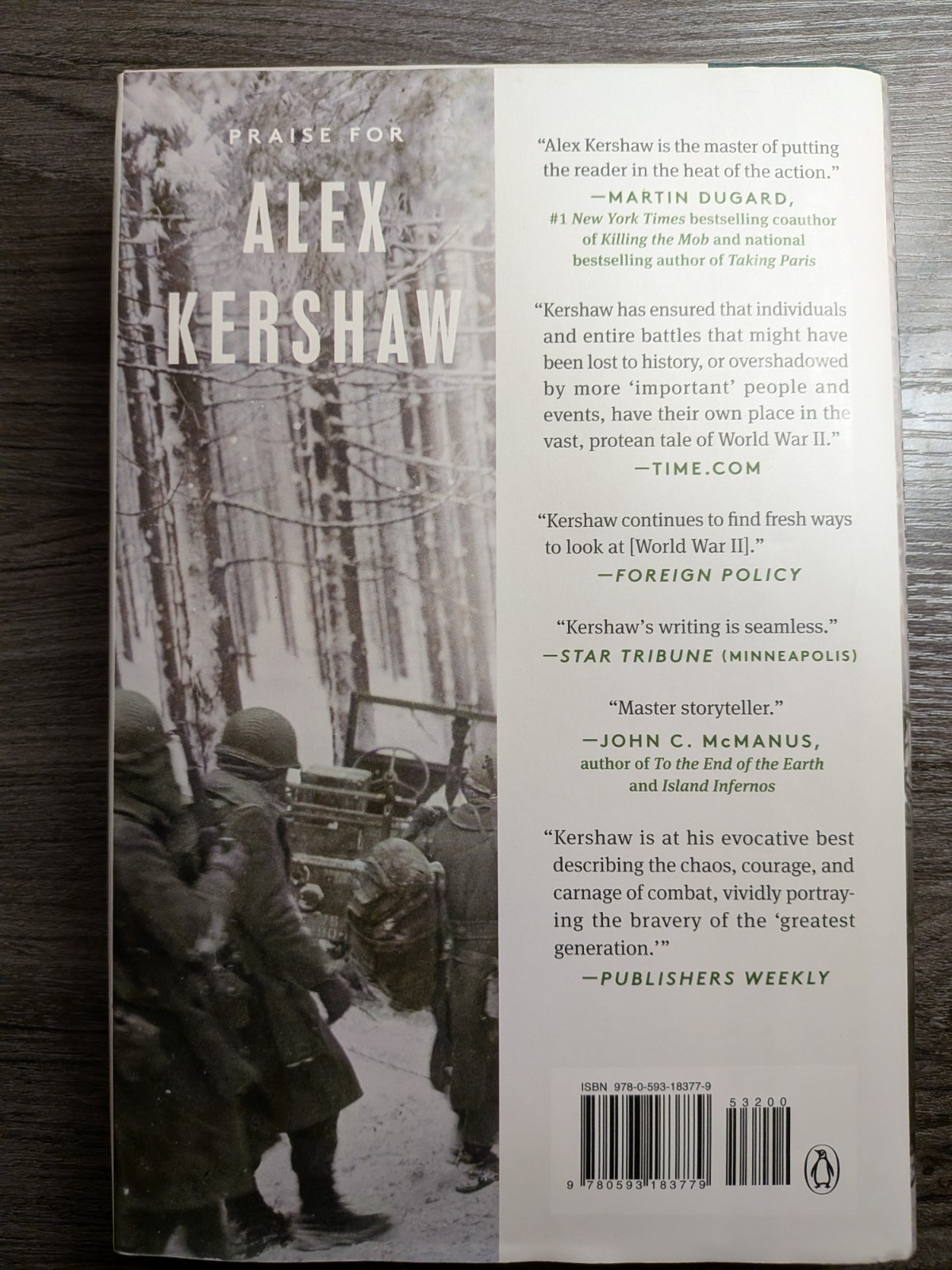 Patton’s Prayer A True Story Of Courage, Faith and Victory in WW2 Alex Kershaw