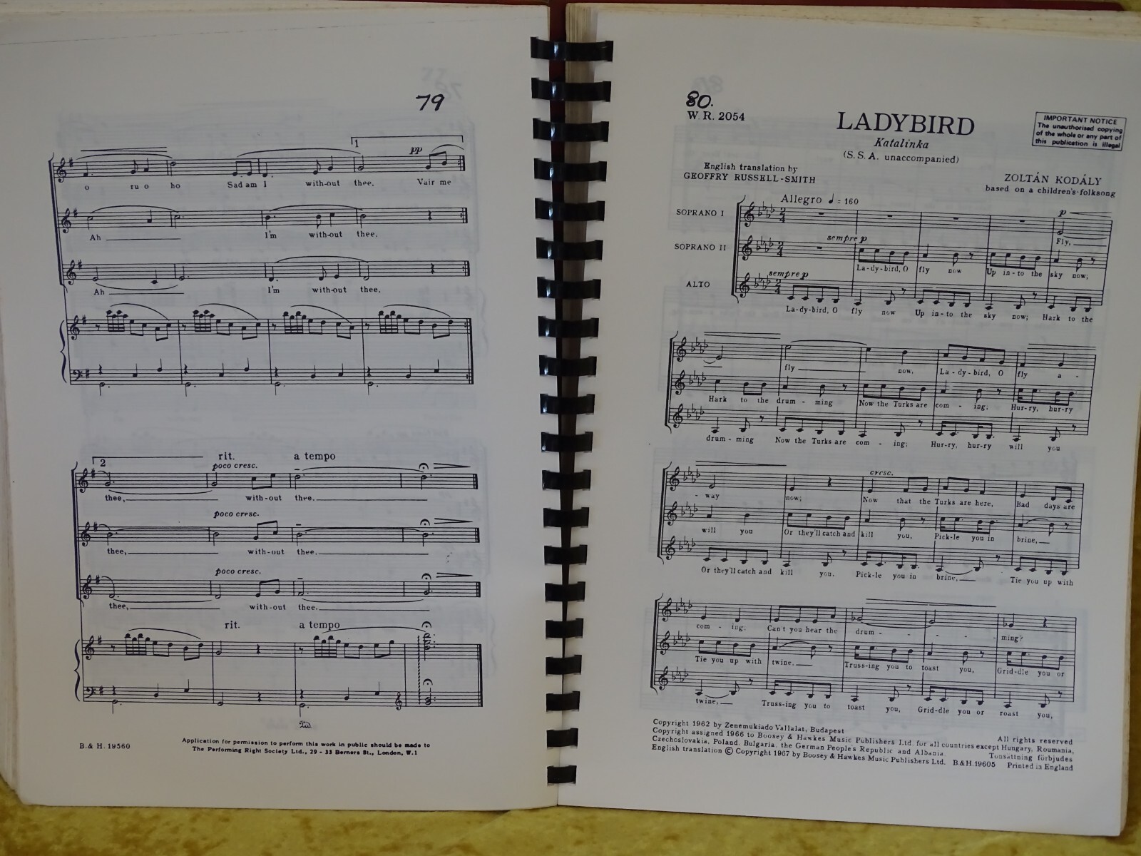 AUSTRALIAN GIRLS CHOIR 493 page 106 songs SHEET MUSIC BOOK Pop Classic Carols ++