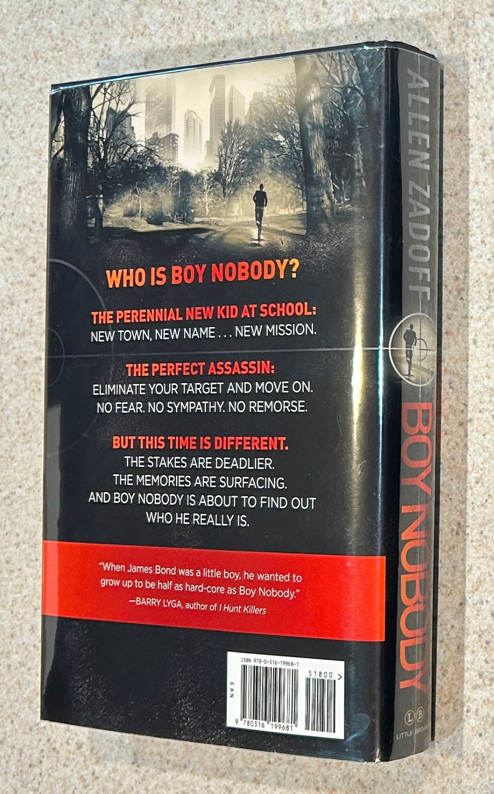 Allen ZADOFF — Boy Nobody (YA Action) — 2013 SIGNED 1st Edition Hardcover
