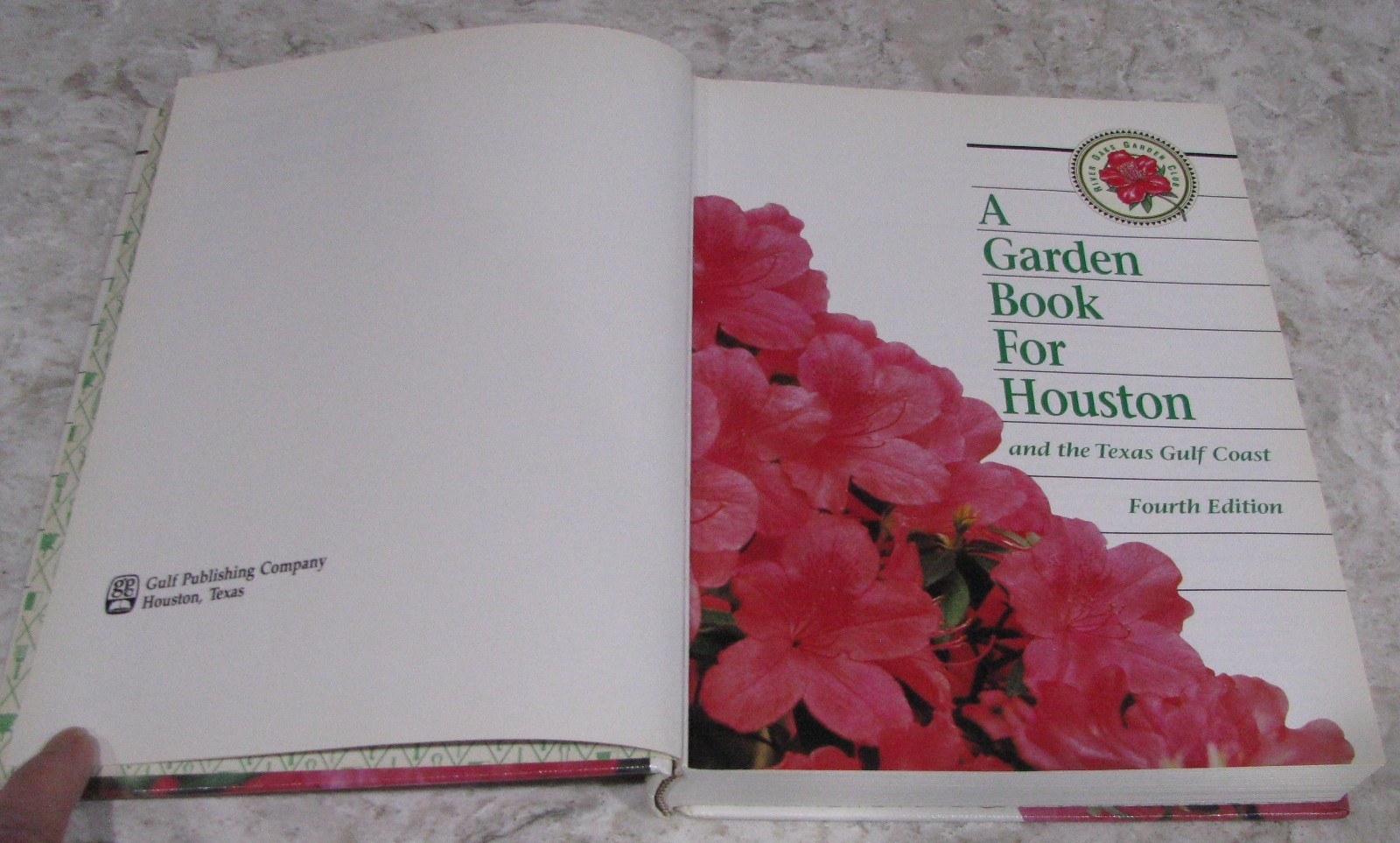 A Garden Book For Houston and the Texas Gulf Coast, 4th Ed, Terrell