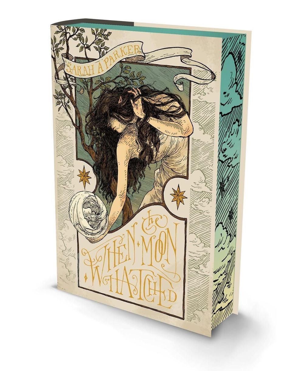 When the Moon Hatched by Sarah A. Parker (English) Hardcover Book