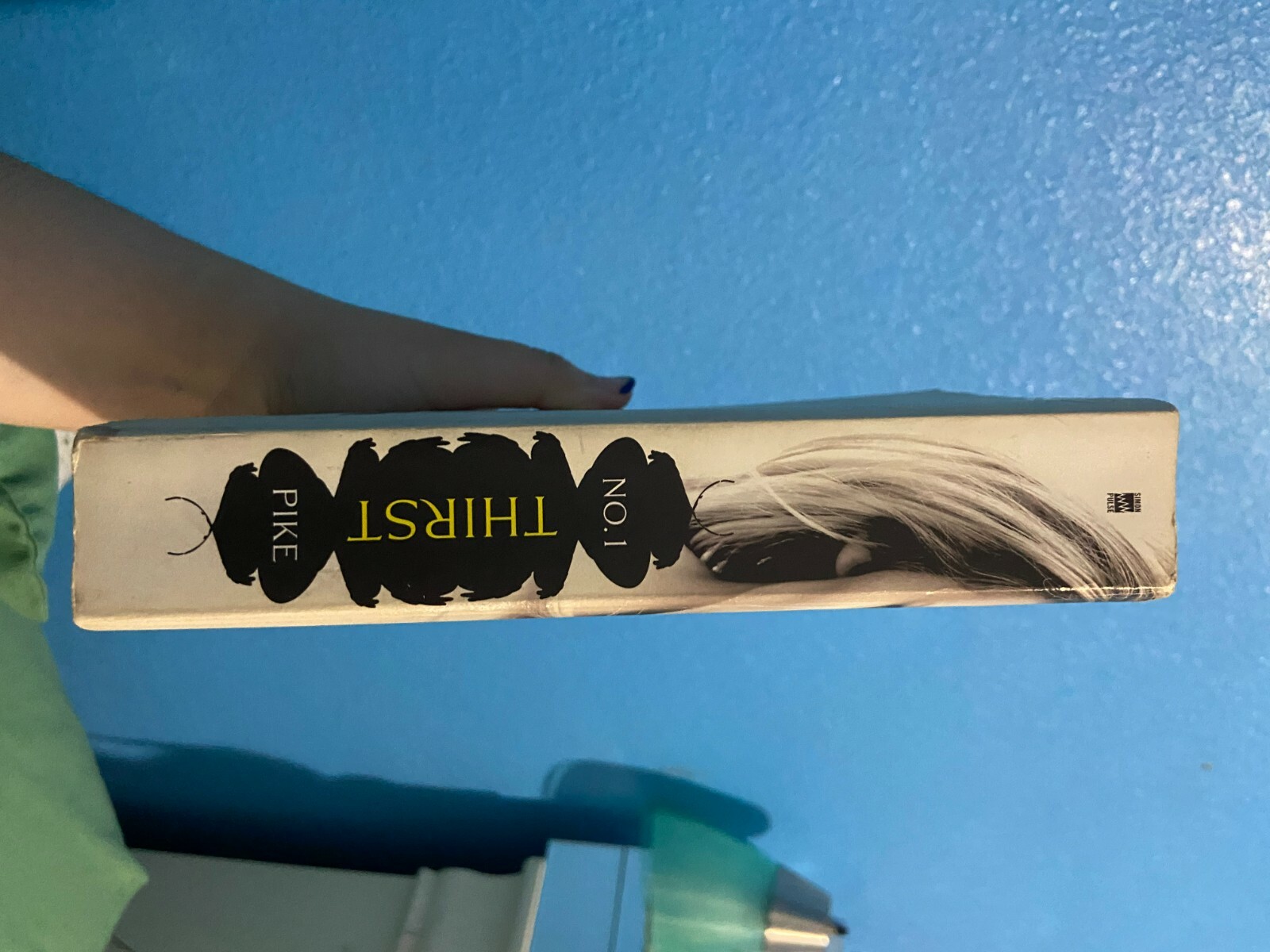 Book is in good condition, color is white, book is 594 pages plus book 2 preview