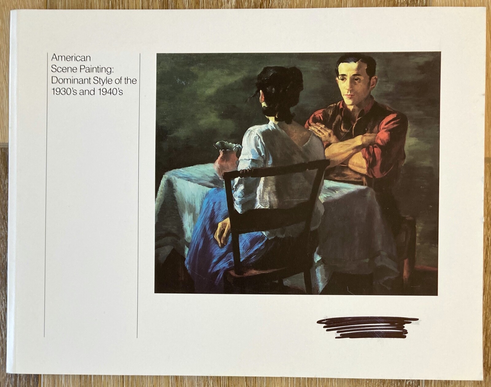 American Scene Painting: Dominant Style of the 1930s and 1940s Softcover 1985