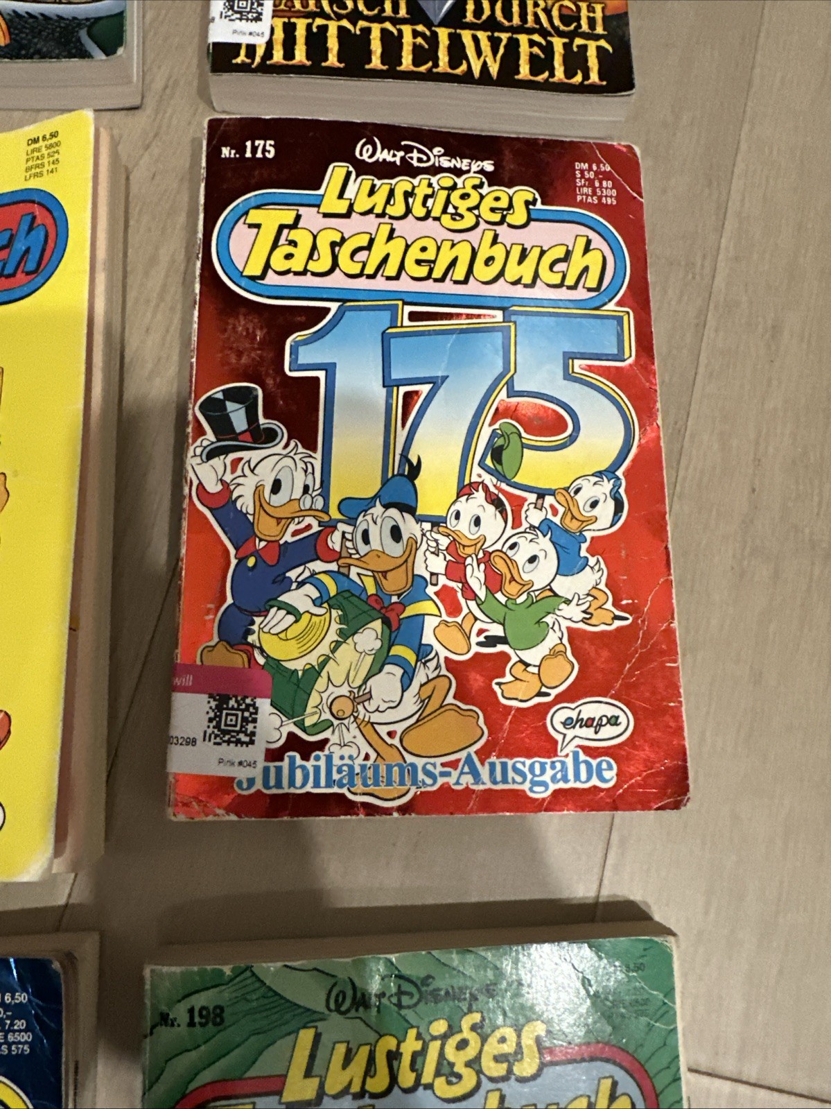 Lustiges Taschenbuch German Donald Duck Comic Books Lot Of 9