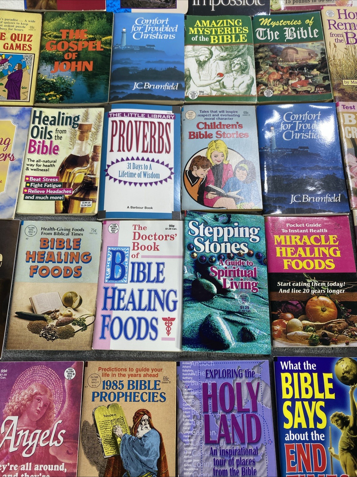 Vtg Christian Mini Book Booklet Lot Of 69 Inspirational Religious Healing Prayer