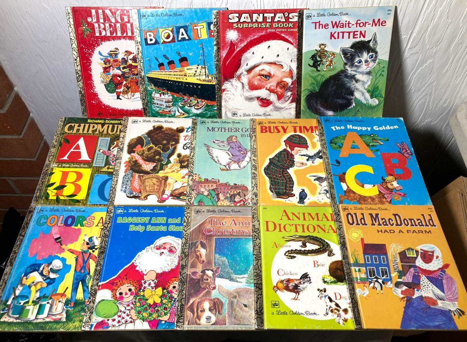 Vintage Original Little Golden Books—Various Titles/Years/Editions—You Choose