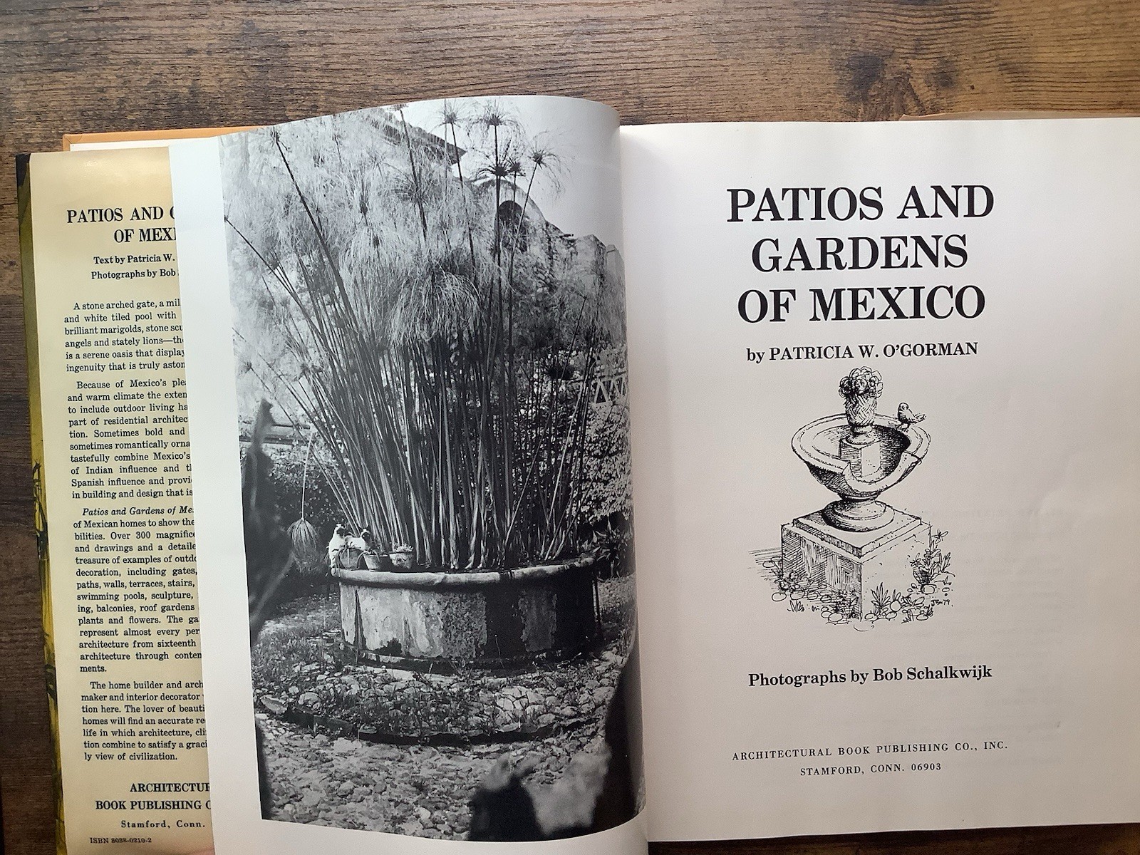 Patios and Gardens of Mexico, 1988, O’Gorman, 9 X 11 Inches
