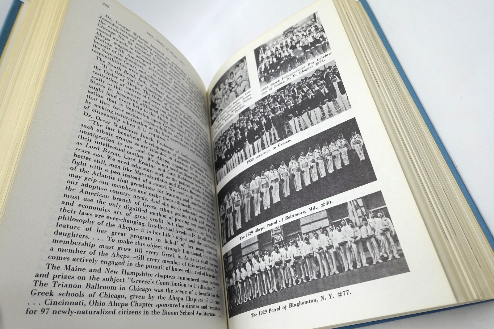 Vintage The Order of AHEPA 1922-1972 George Leber HC Book Greek Association