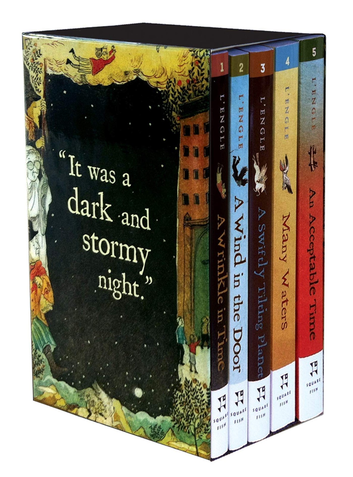 The Wrinkle in Time Quintet Boxed Set (A Wrinkle in Time, A Wind in the Door…