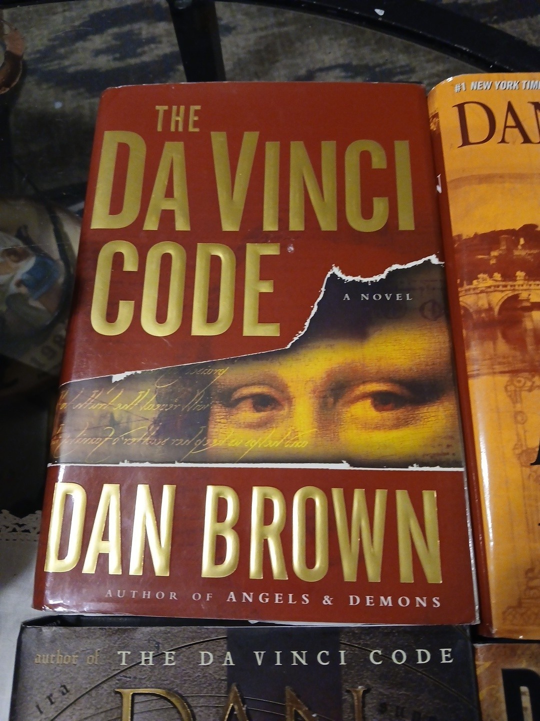 Dan Brown 6 Book Lot Hardcover Robert Langdon Series Set Volumes 1-6