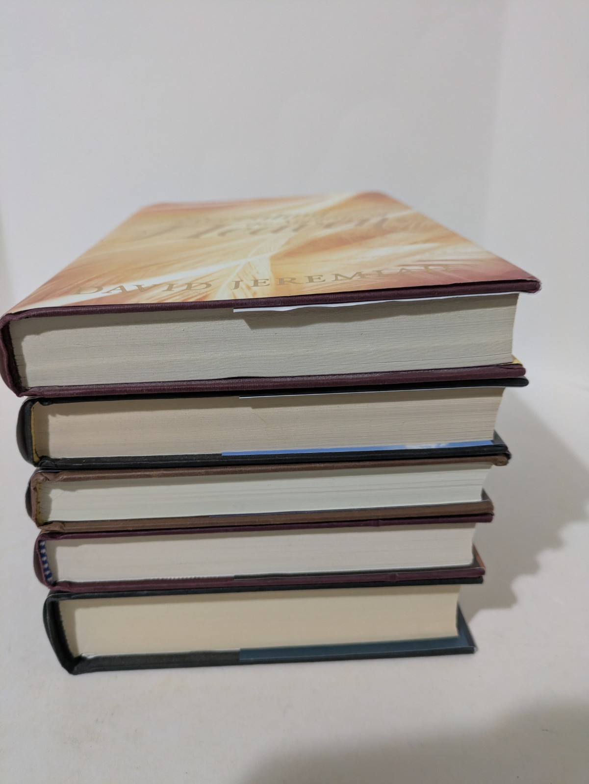 Dr. David Jeremiah Lot Of 5 Hardback Books with Dust Jackets