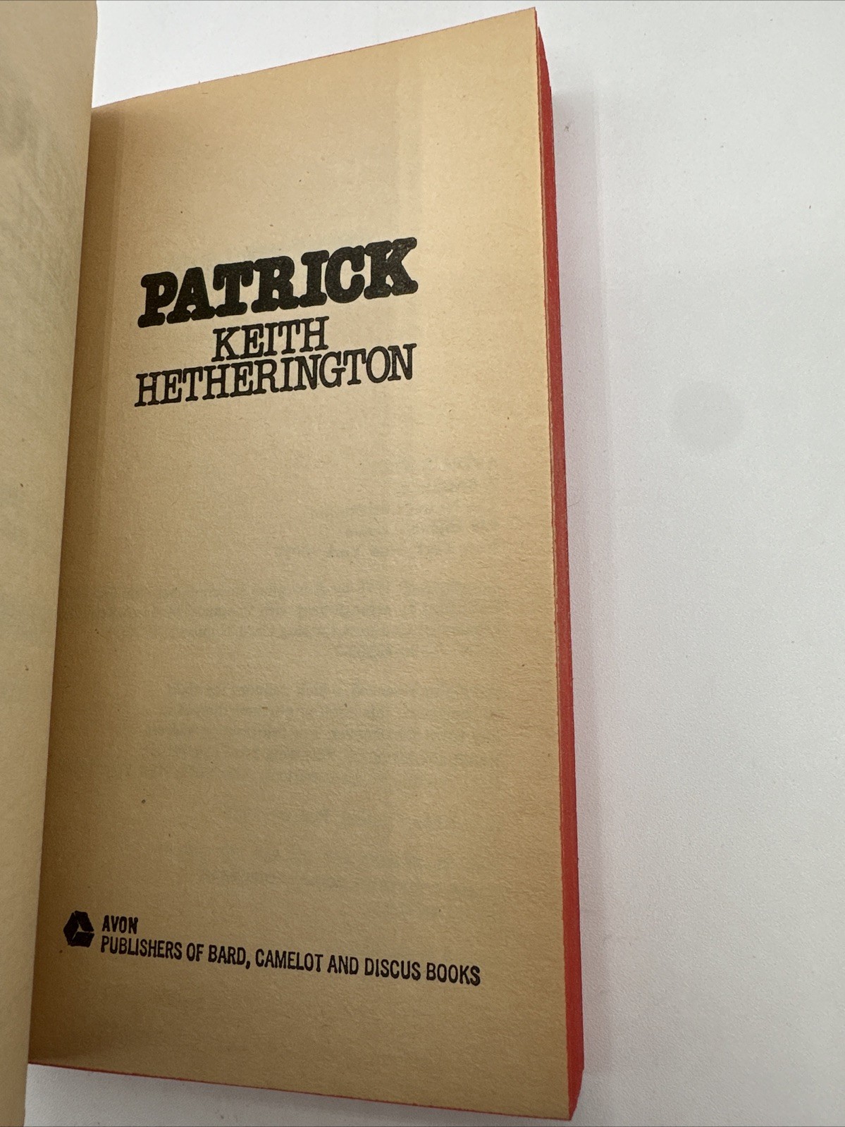 Patrick Keith Hetherington Paperback 1980 He Isn’t Dead He Isn’t Alive 176 Pages