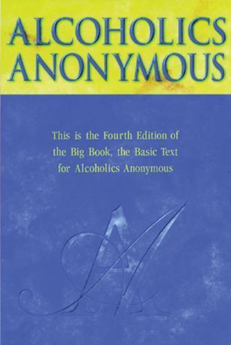 ALCOHOLICS ANONYMOUS.Big Book Fourth Edition. Hardcover FREE SHIPPING