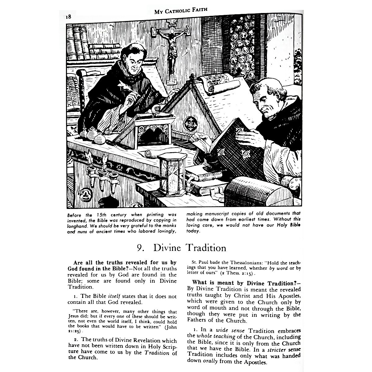My Catholic Faith: A Manual of Religion (Traditional Catechism in Pictures)