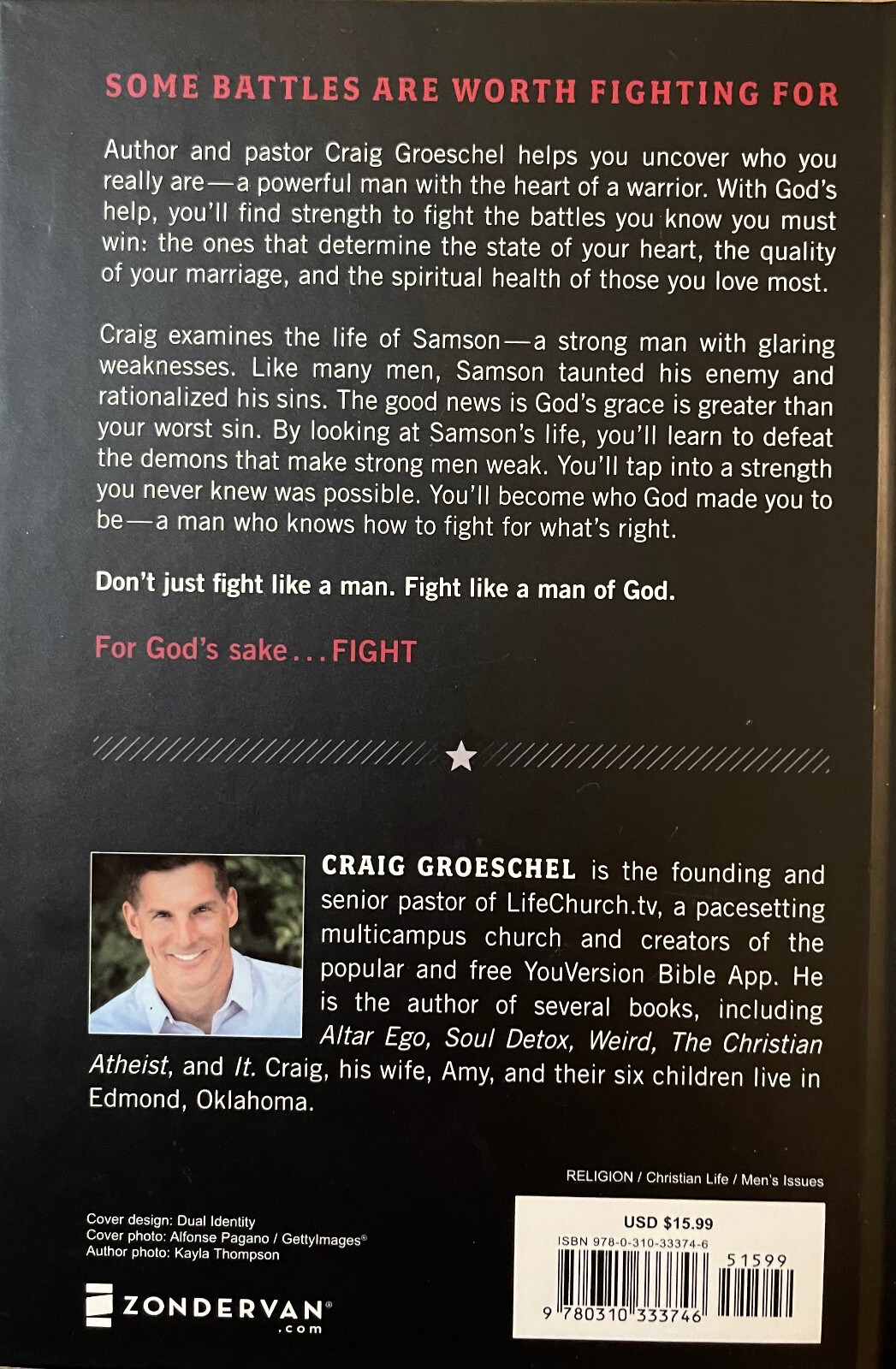 Bill Perkins When Good Men Are Tempted & C. Groeschel Fight Plus a Bonus Book